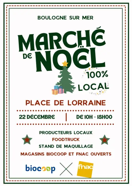 Marché de Noël 100% Local - Place de Lorraine